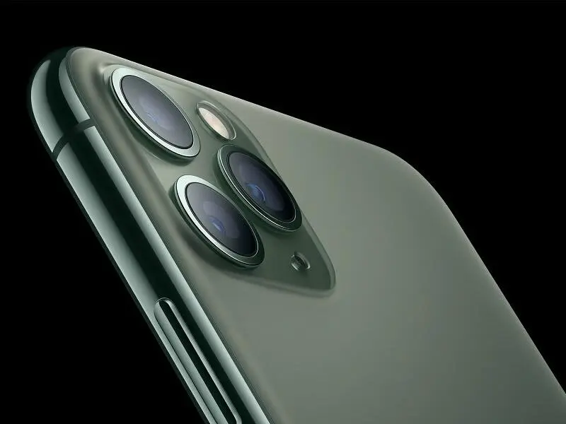 Apple iPhone 11 Pro Triple-Kamera nah