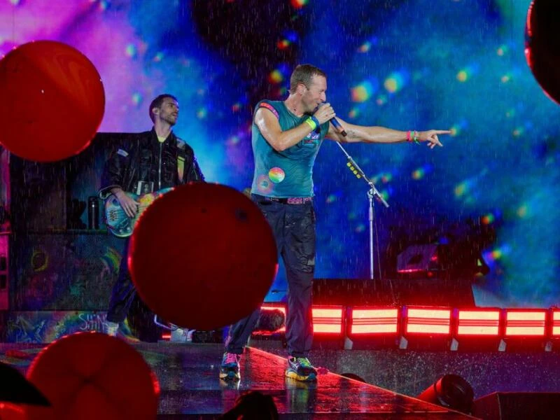 Erstes Deutschland-Konzert der britischen Band Coldplay