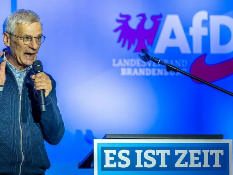 Brandenburgs AfD-Spitzenkandidat Hans-Christoph Berndt