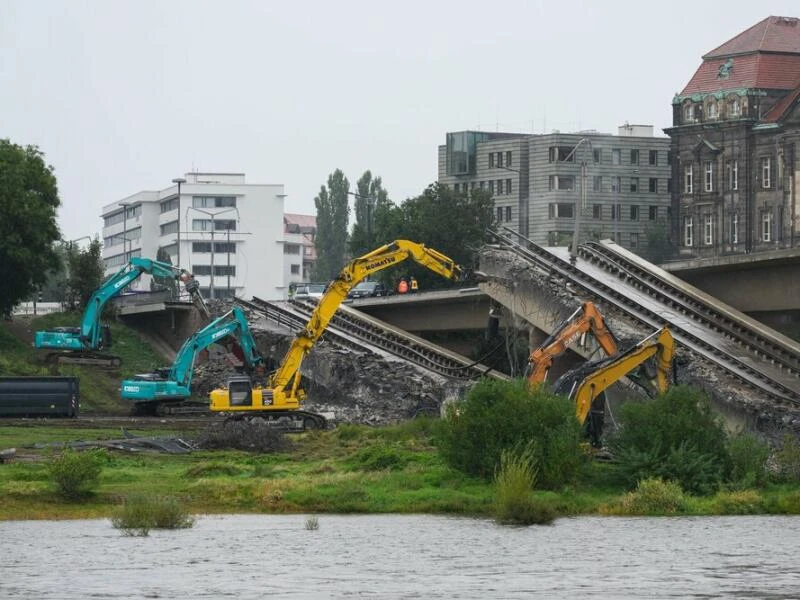 Brückeneinsturz in Dresden