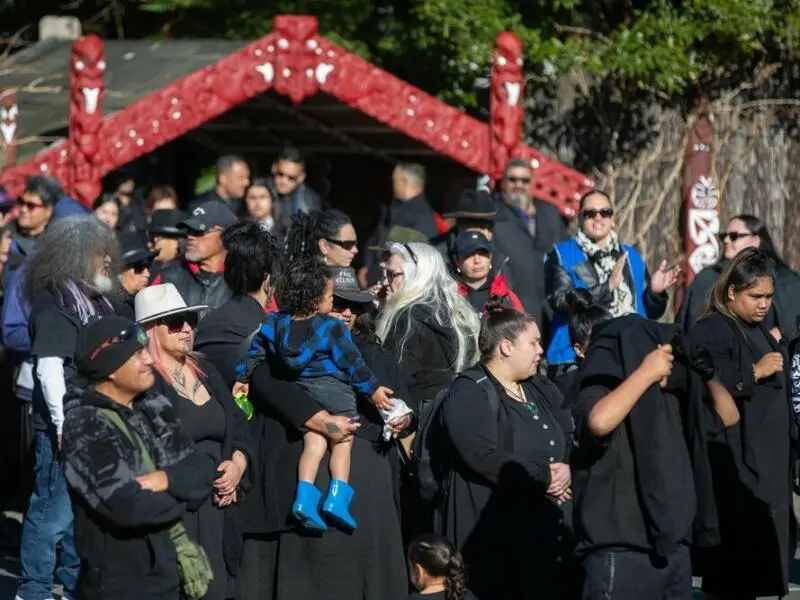 Beisetzung Maori-König Tuheitia Pootatau Te Wherowhero