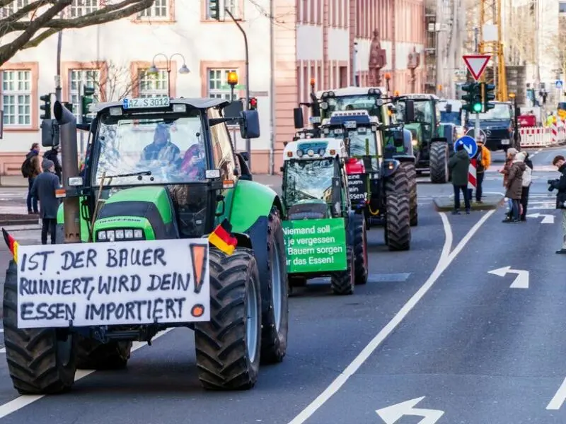 Bauernproteste in Mainz
