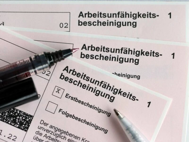 Krankenschein für Arbeitnehmer