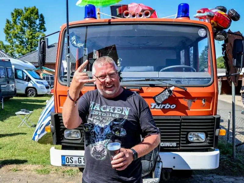 Wacken bereitet sich auf das Festival vor