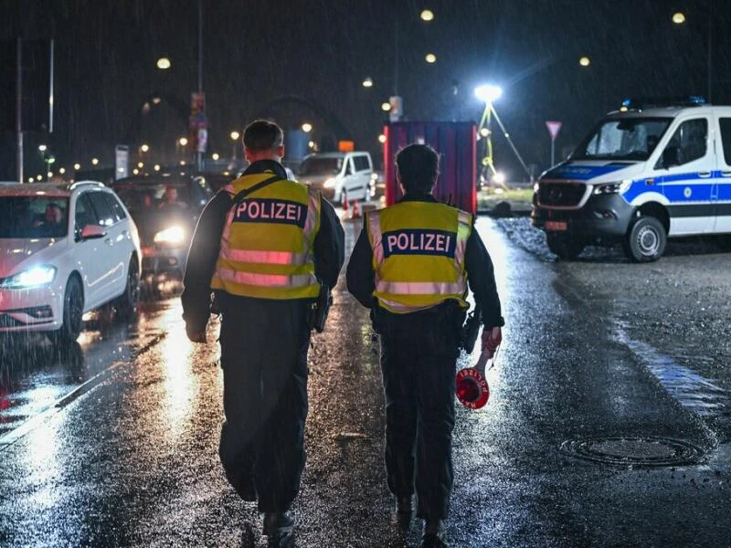 Grenzkontrollen in Deutschland - Frankfurt (Oder)