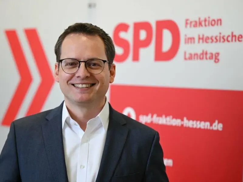 SPD-Fraktionssitzung in Wiesbaden