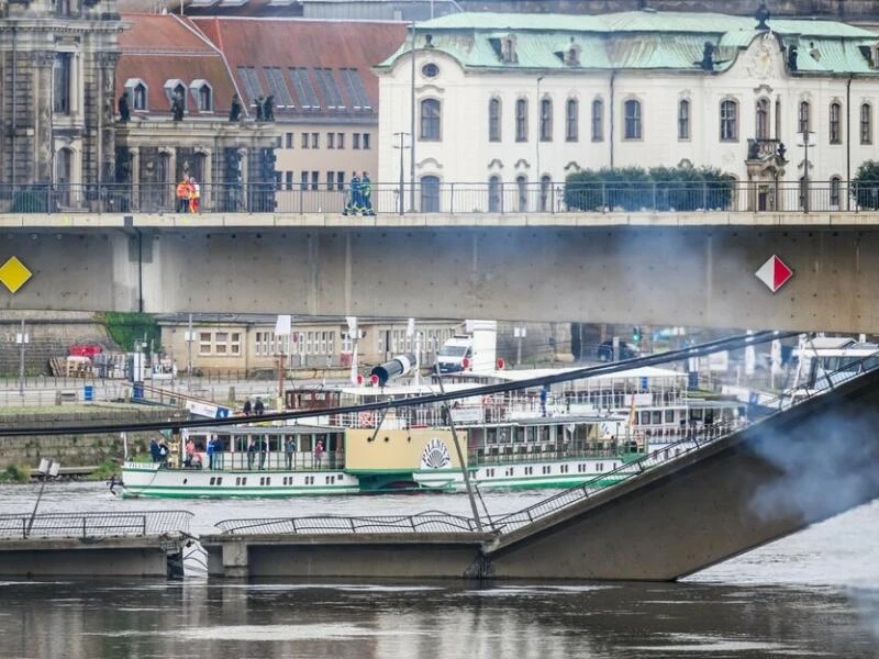 Brückeneinsturz in Dresden