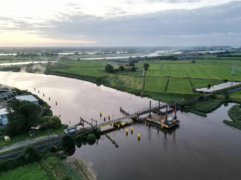 Reparatur der Huntebrücke