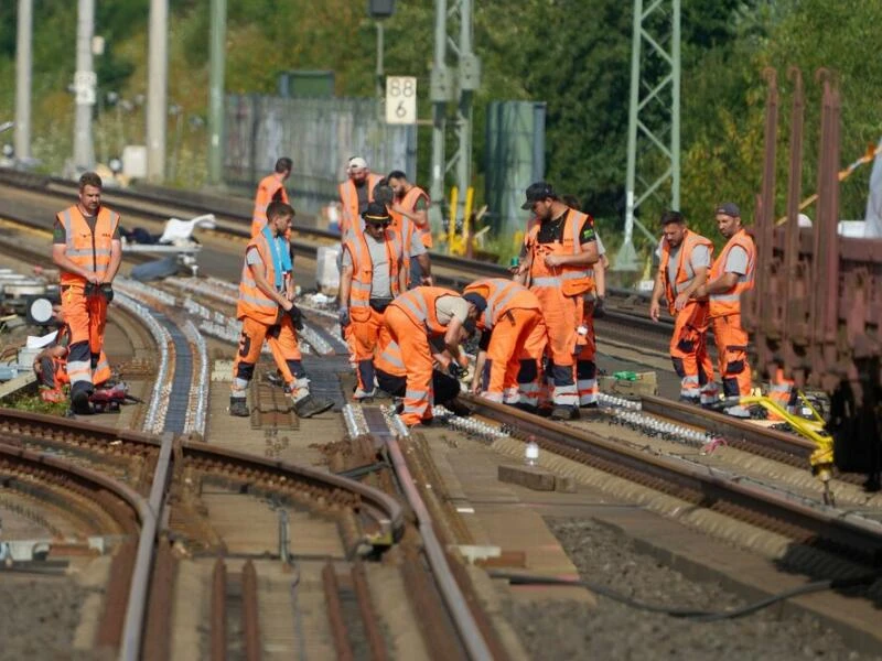 Sanierung Bahnstrecke Köln - Frankfurt