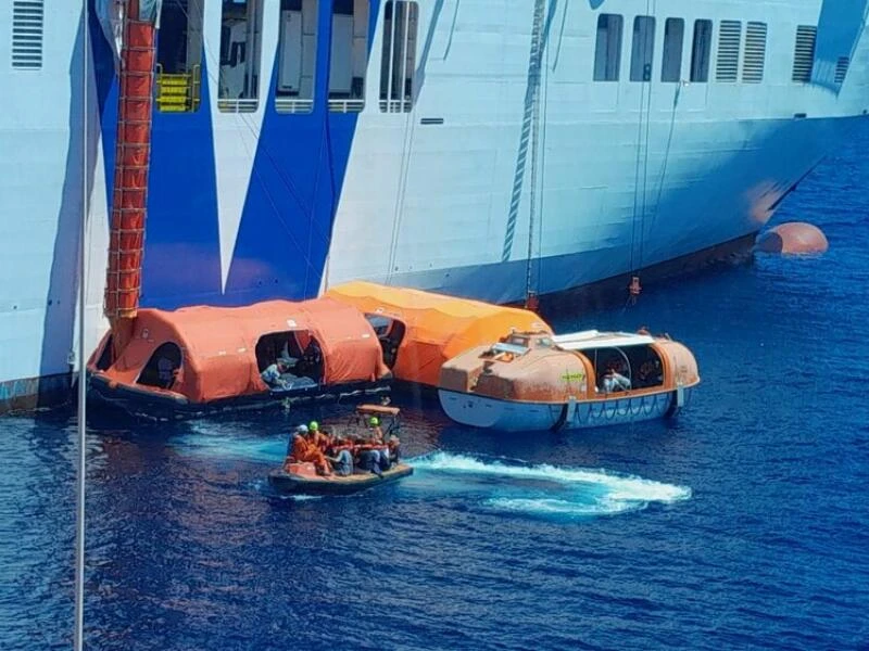 Brand auf Mallorca-Fähre