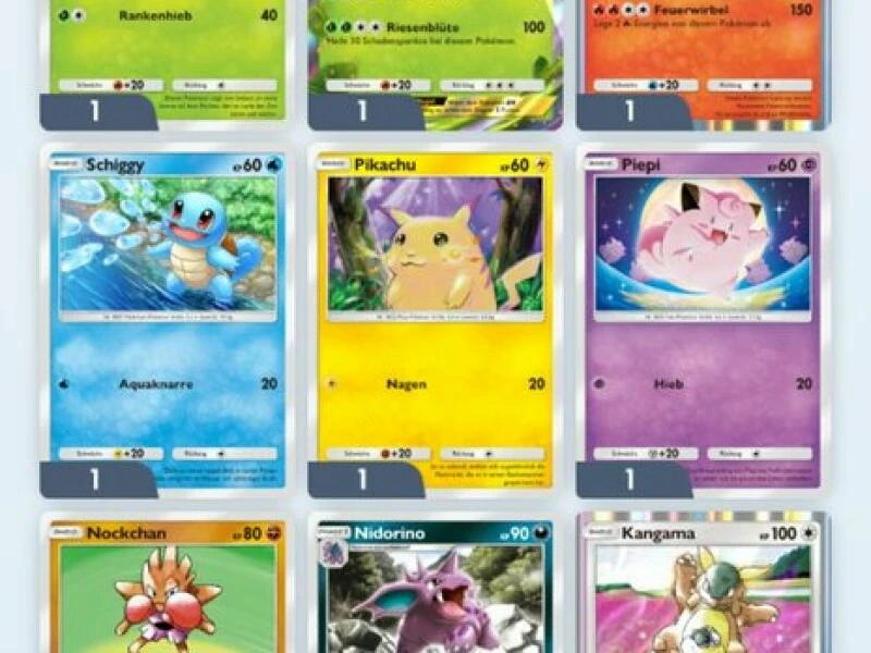 App-Version «Pokémon-Sammelkartenspiel-Pocket»