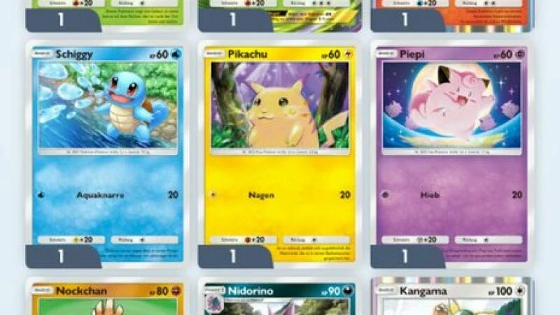 App-Version «Pokémon-Sammelkartenspiel-Pocket»