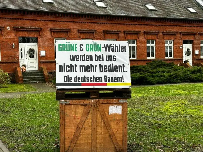«Grüne werden nicht bedient»: Staatsanwalt ermittelt wegen Plakat