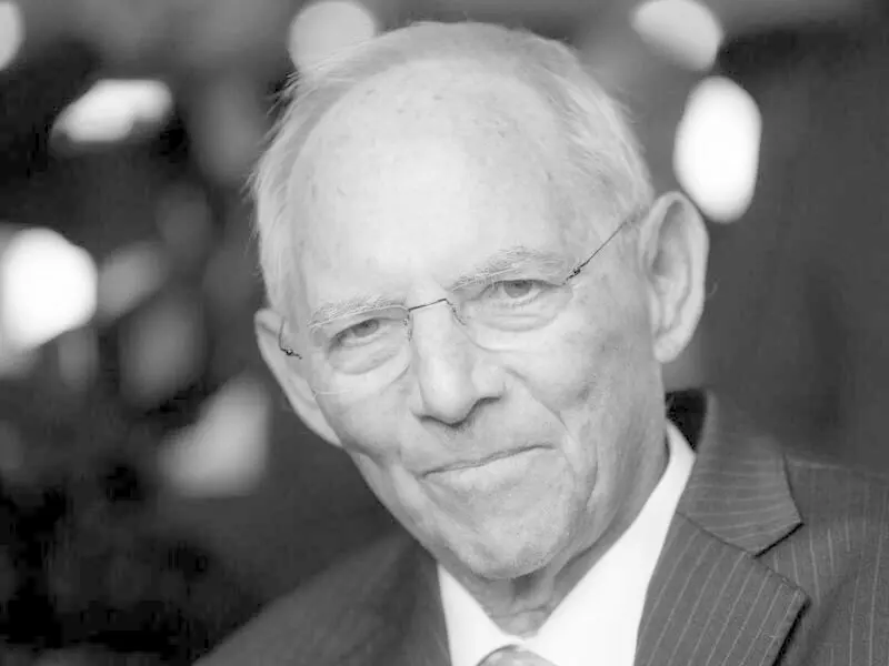 Früherer Bundestagspräsident Wolfgang Schäuble ist tot