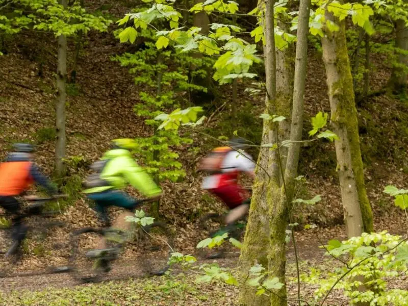Radfahrer bei Unfall im Thüringer Wald verletzt