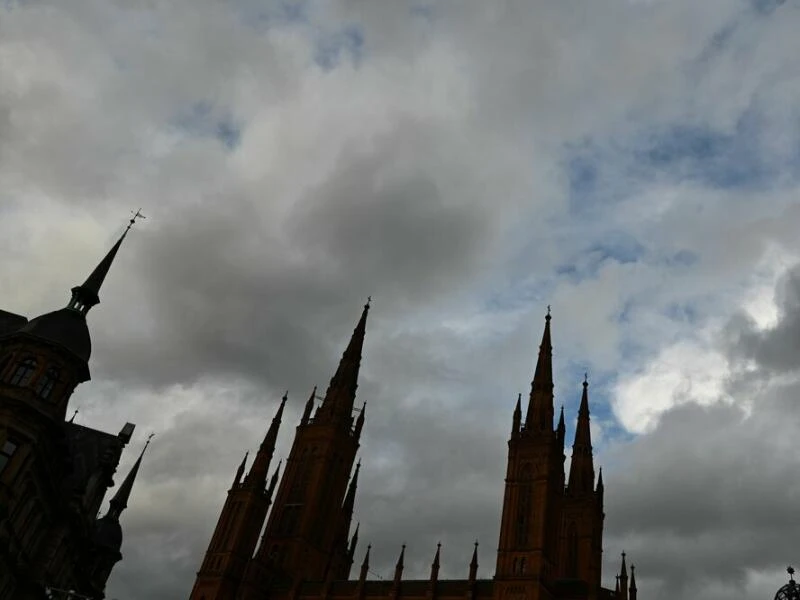 Wolken über Wiesbaden