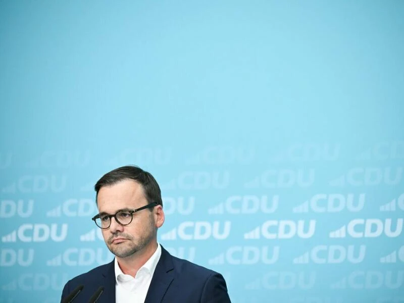 Nach der Landtagswahl in Brandenburg - CDU Pressekonferenz