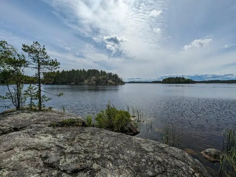 Blick auf den Saimaa-See