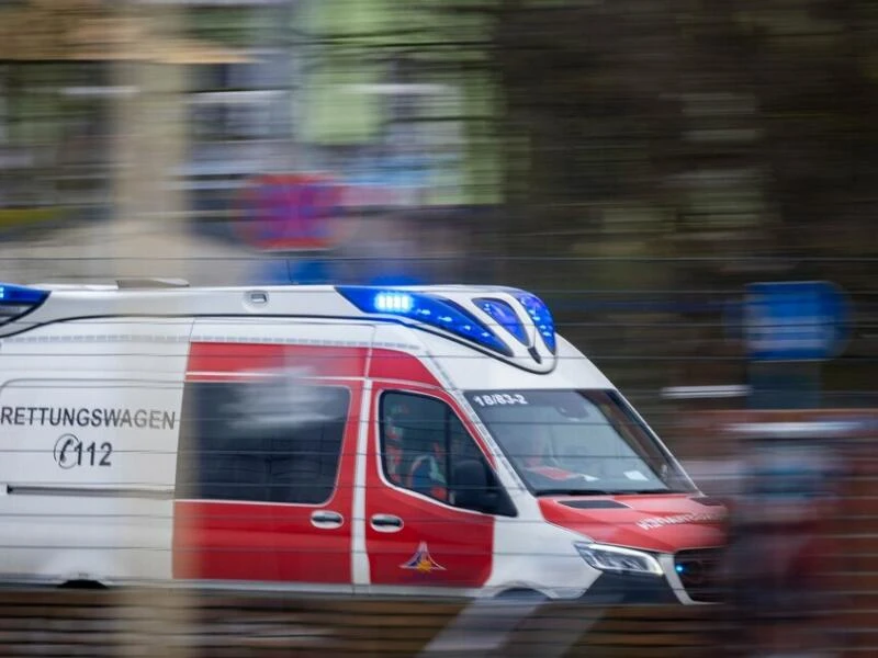 Einsatz für einen Krankenwagen