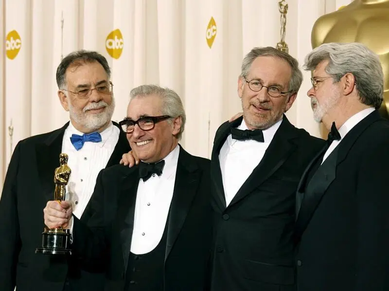 Francis Ford Coppola mit Kollegen