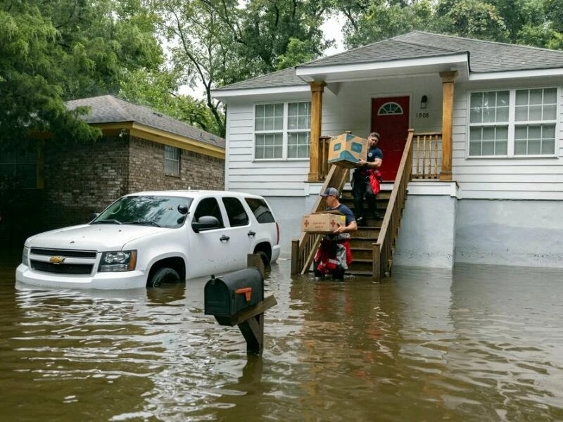 Tropensturm Debby - Georgia