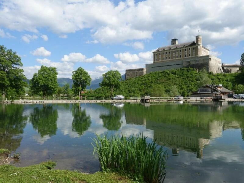 Blick auf Schloss Trautenfels