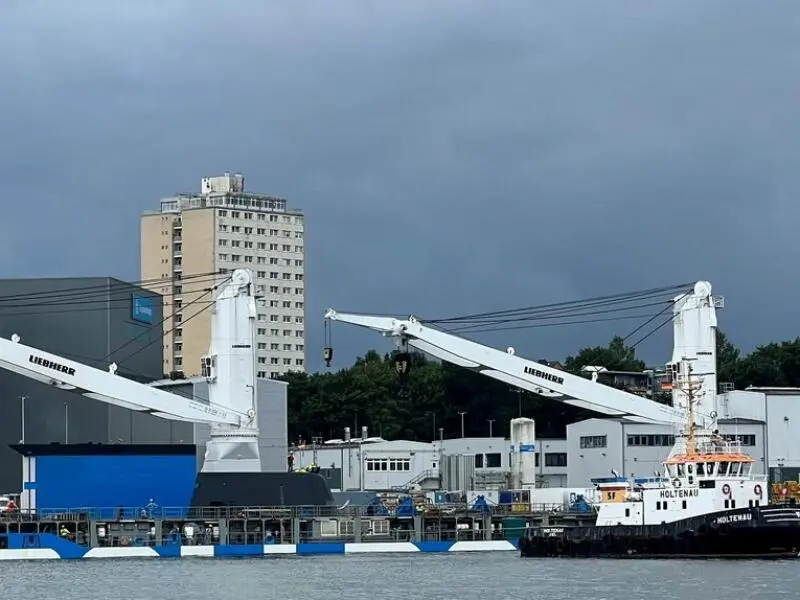 Kieler Werft übergibt U-Boot an Singapur