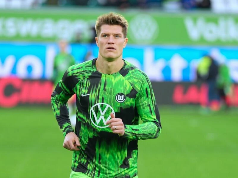 Kevin Behrens vom VfL Wolfsburg