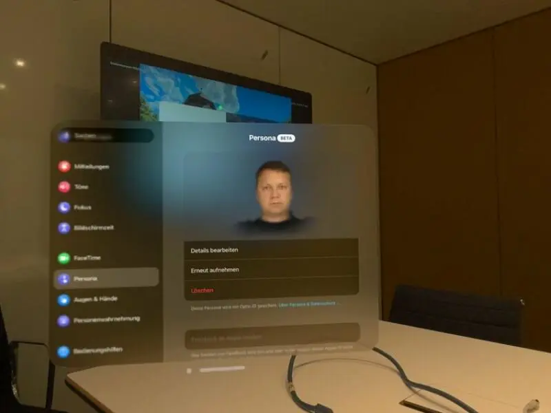 Das «Persona»-Hologramm für die 3D-Videotelefonie