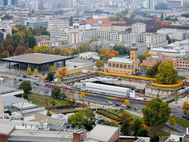 Baustelle Museum des 20. Jahrhunderts «berlin modern»