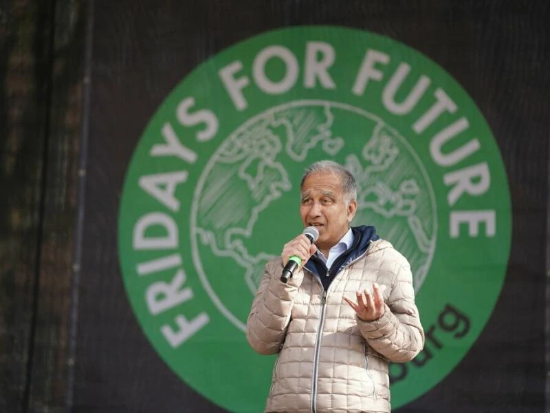 Klimastreik von Fridays for Future - Hamburg