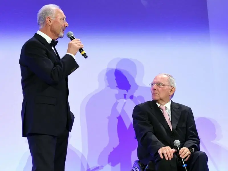 Beckenbauer und Schäuble