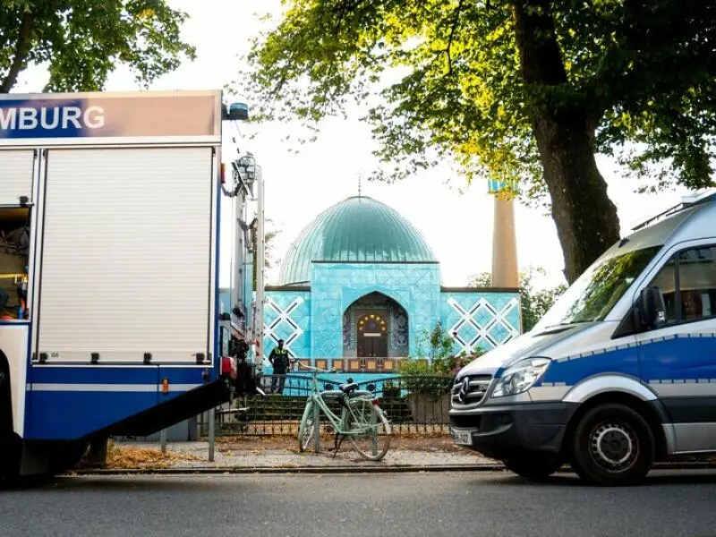 Razzien gegen Islamisten - Blaue Moschee Hamburg