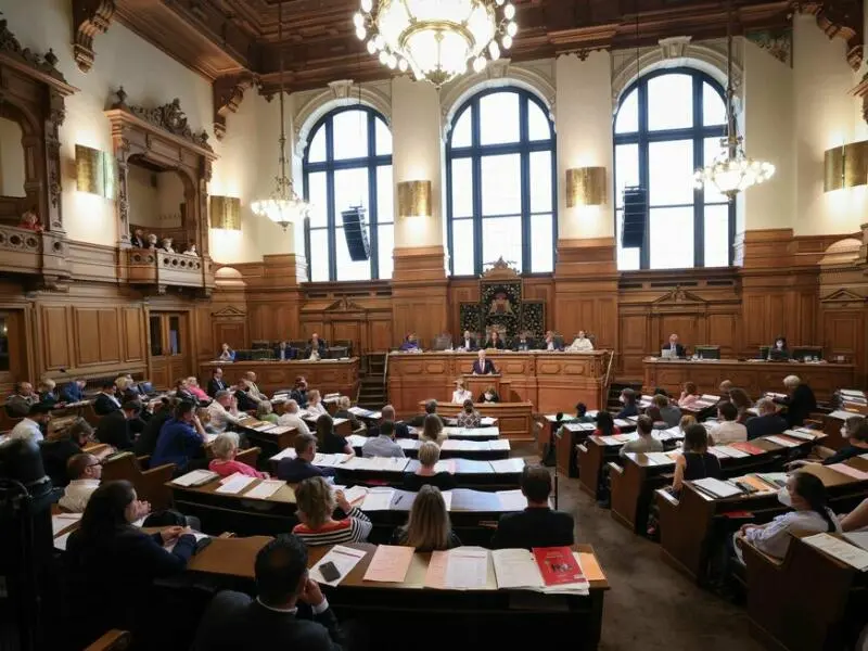 Sitzung der Hamburgischen Bürgerschaft