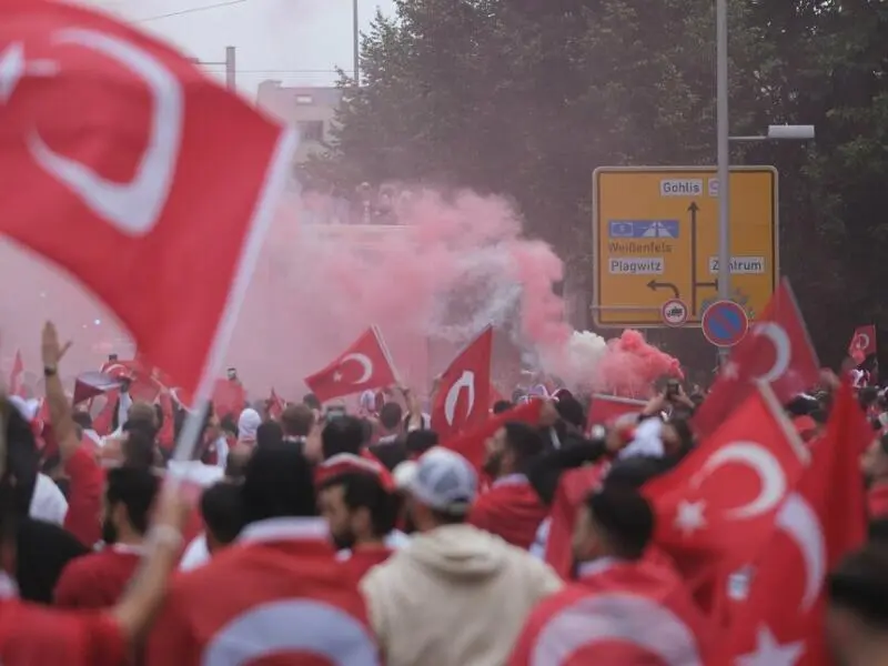 Euro 2024: Fanmarsch Türkei