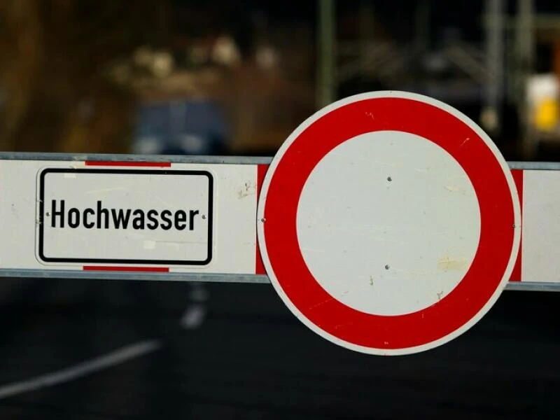 Warnung vor Hochwasser