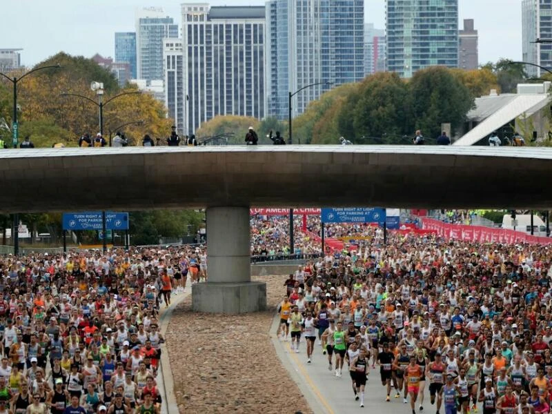 Marathon in Chicago