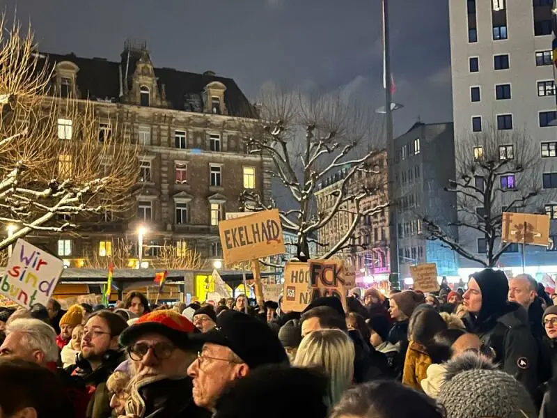 Demonstrationen gegen Rechtsextremismus - Mainz
