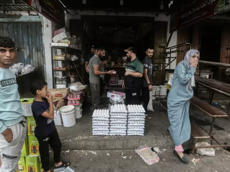 Hohe Arbeitslosigkeit im Gazastreifen