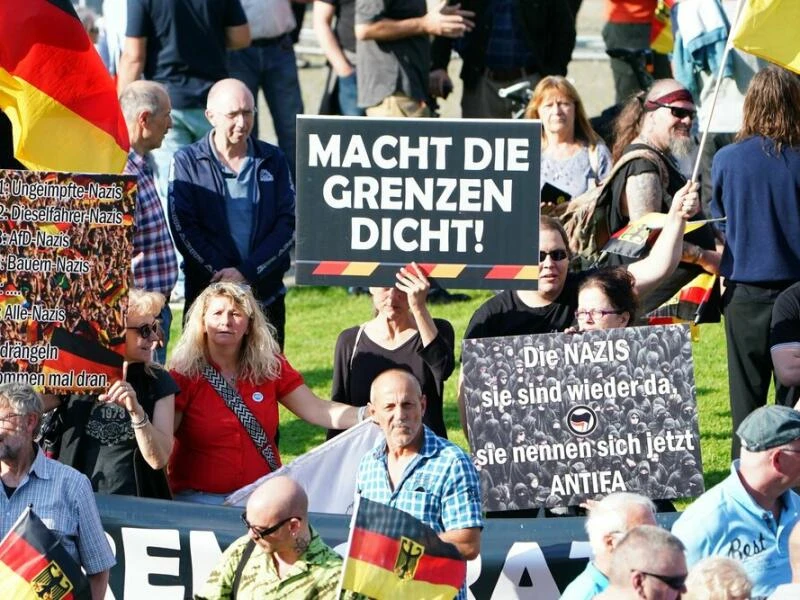 AfD-Demonstration