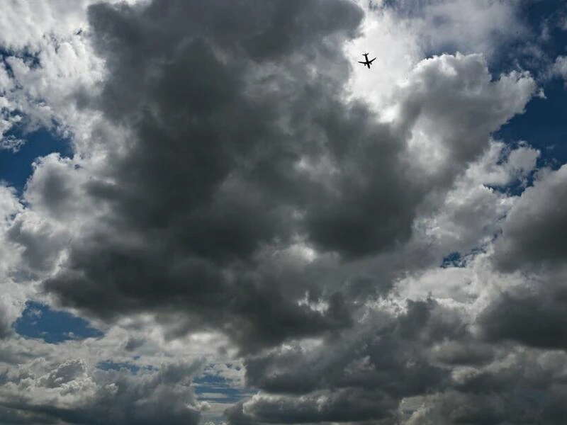 Wolken über Frankfurt am Main