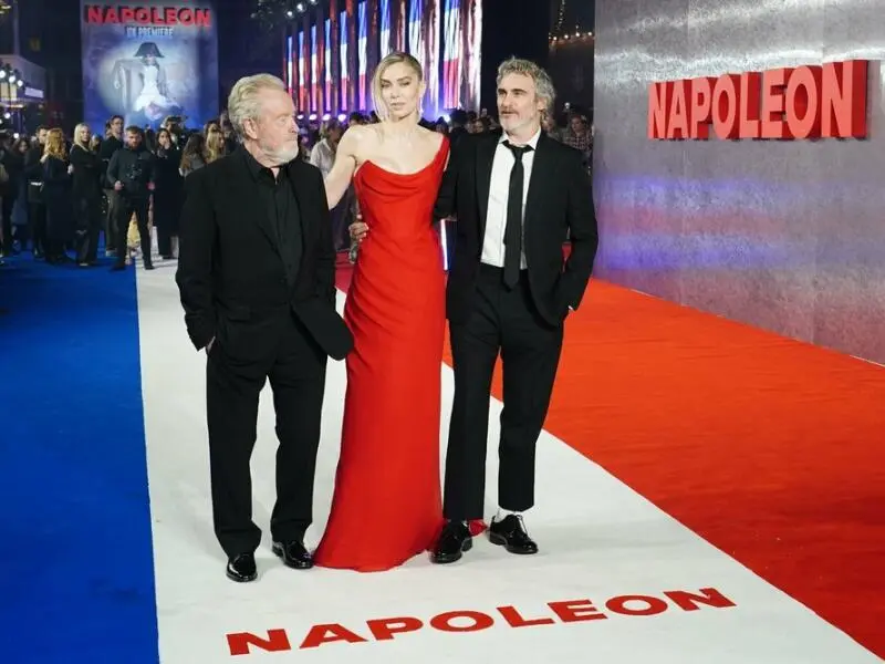 Premiere des Films «Napoleon» in London