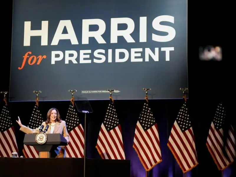 Wahlkampf in den USA - Kamala Harris