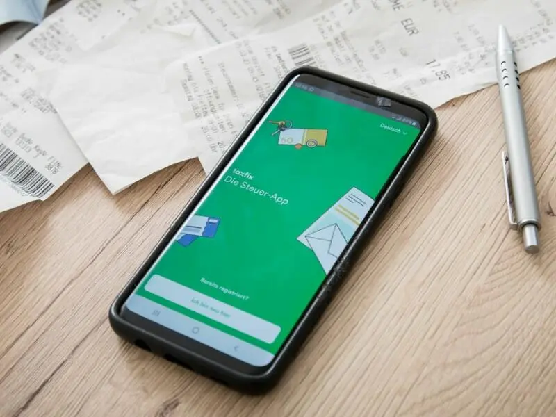 App Taxfix für die Steuererklärung