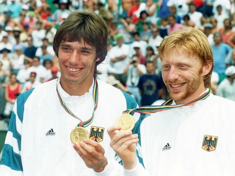 Michael Stich und Boris Becker