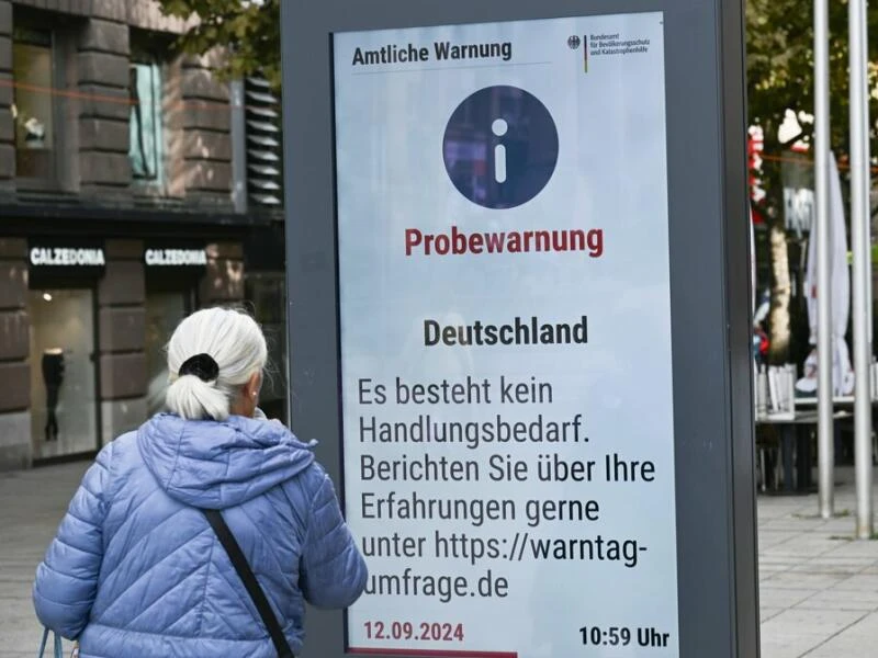 Bundesweiter Warntag mit Probealarm