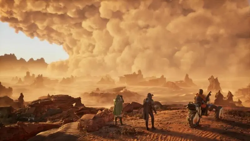 Screenshot vom Spiel «Dune: Awakening»