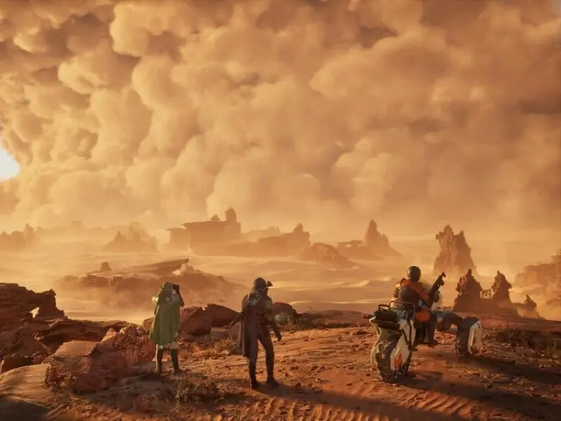 Screenshot vom Spiel «Dune: Awakening»