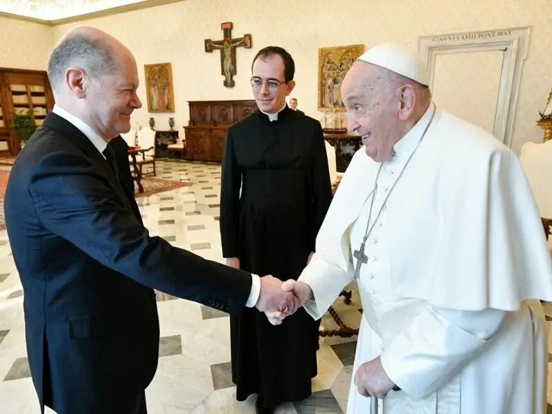 Scholz und Papst