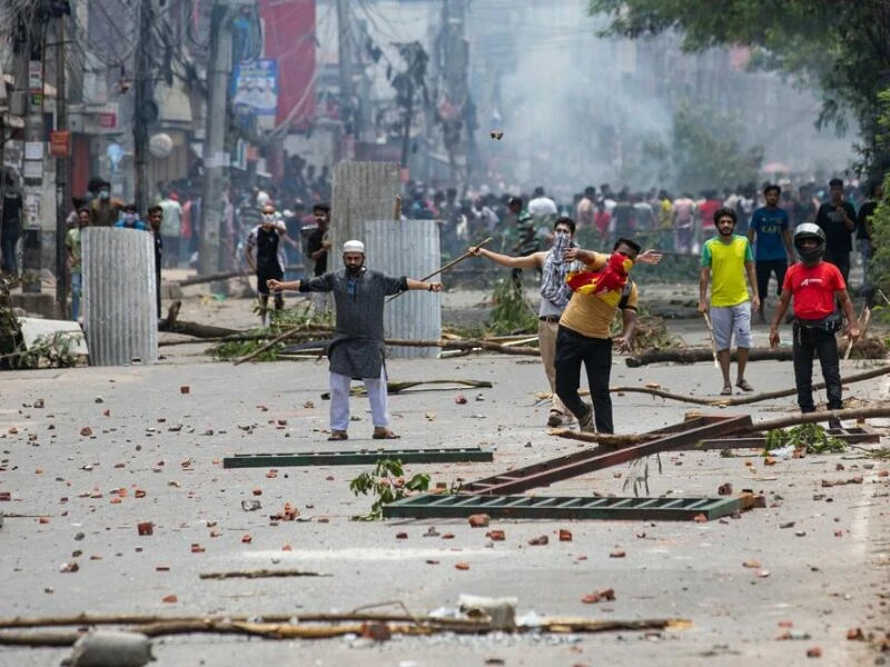 Studentenproteste in Bangladesch